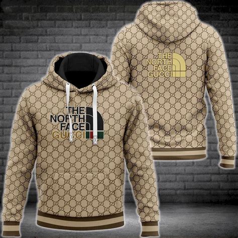 gucci north face buy|gucci north face hoodie brown.